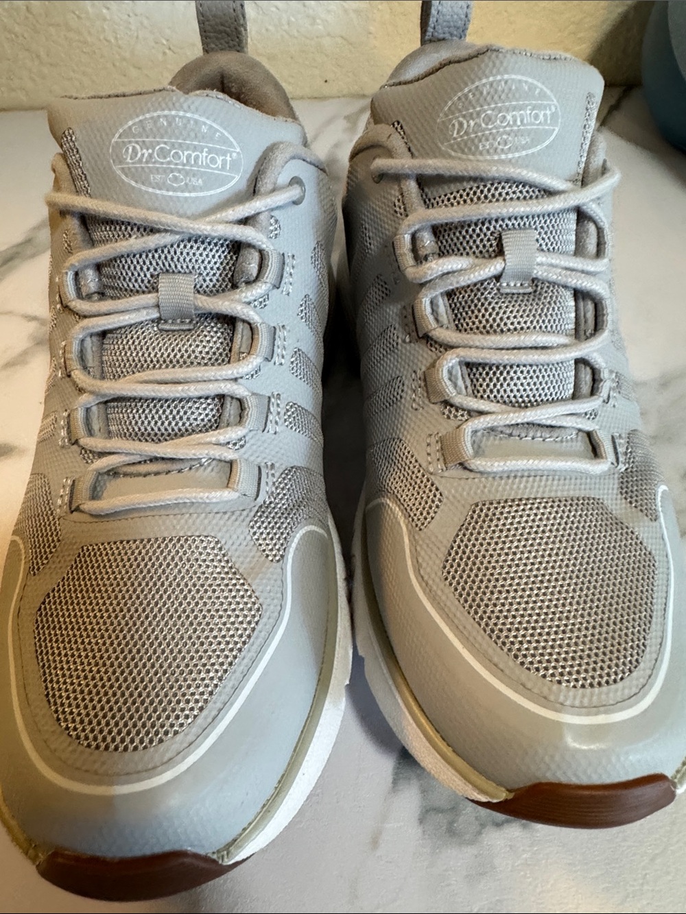 Dr Comfort Mens Walking Shoe Size 10.5 Like New
